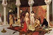 unknow artist Arab or Arabic people and life. Orientalism oil paintings  269 painting
